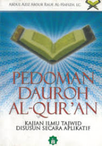 Image of Pedoman dauroh al-qur'an : Kajian ilmu tajwid disusun secara aplikatif