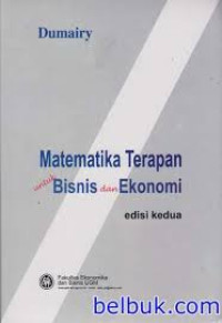 Matematika terapan untuk bisnis dan ekonomi edisi 2