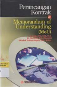 Perancangan Kontrak & Memorandum Of Understanding (MoU)