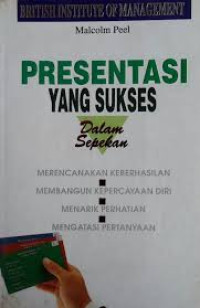 Presentasi Yang Sukses Dalam Sepekan