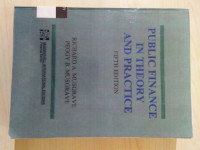 Public Finance In Theory And Practice (fifth edition)