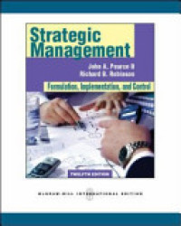 Strategic Management : Formulation,Implementation, and Control (twelfth edition)