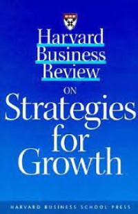 Image of Harvard business review on Strategies for Growth