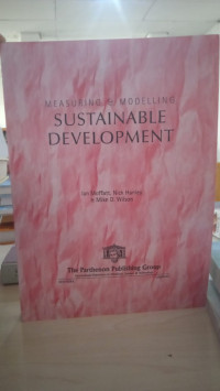 Measuring & modelling sustainable develoment