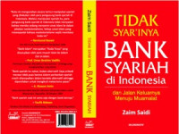 Tidak Syar'inya Bank Syariah di Indonesia dan jalan keluarnya menuju Muamalat
