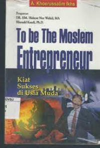 Image of To be the moslem entrepreneur