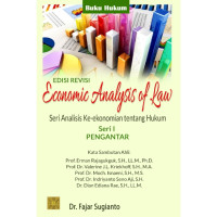 Economic Analysis Of Law ; Seri 1