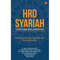 HRD Syariah : Manajemen Sumber Daya Manusia Syariah Buku Ekonomi Syariah MSDM Syariah SDM Syariah