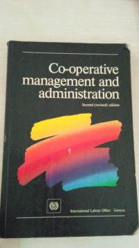 Co-operative Management and Administration