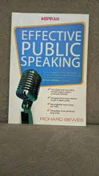 Effective public speaking