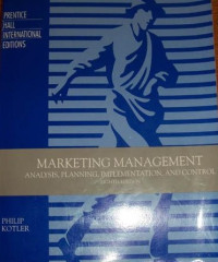 Marketing Management : Analysis, Panning, Implementation, and Control  (Eighth Edition)