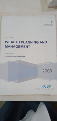 Wealth Planning and Management